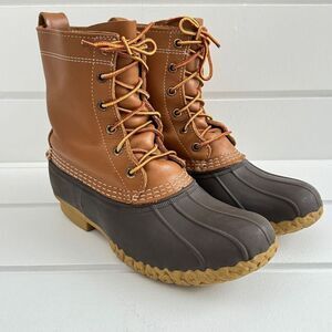 L.L. Bean Women’s 8” Bean Boots Unlined Size US 8 Medium Width Bean Size 6